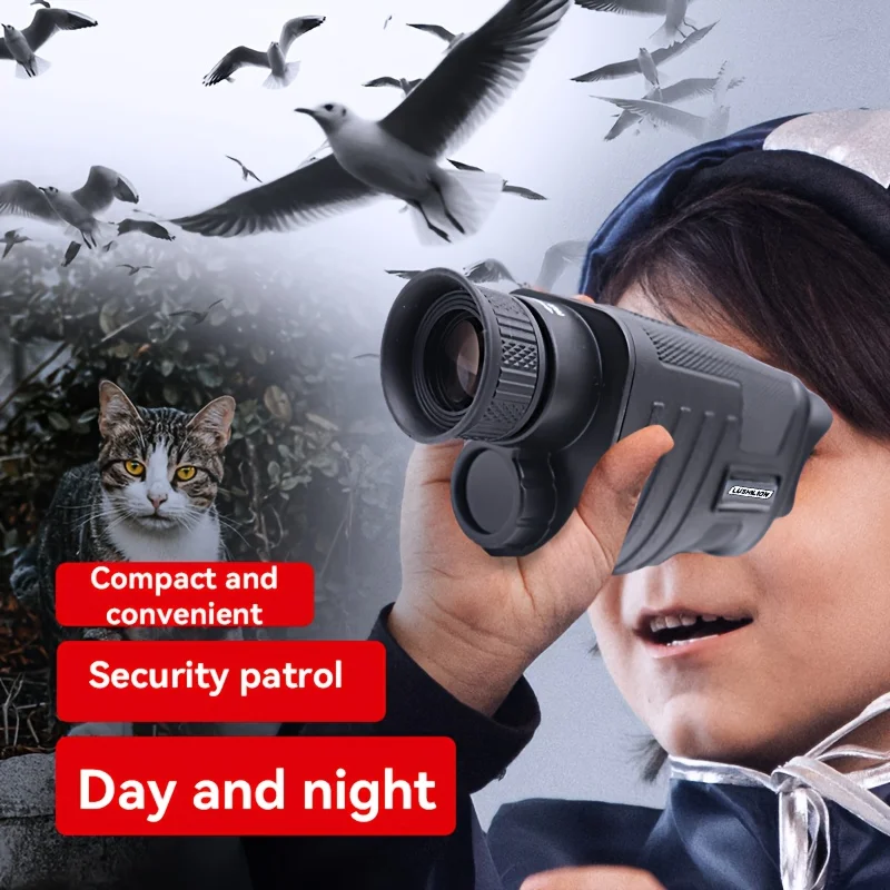 Ручной монокуляр ночного видения, уличная фотография, инфракрасный цифровой спортивный видеозапись, воспроизведение, дикая природа, кемпинг, охота
Ручной монокуляр ночного видения, уличная фотография, инфракрасный цифровой спортивный видеозапись, воспроизведение, дикая природа, кемпинг, охота