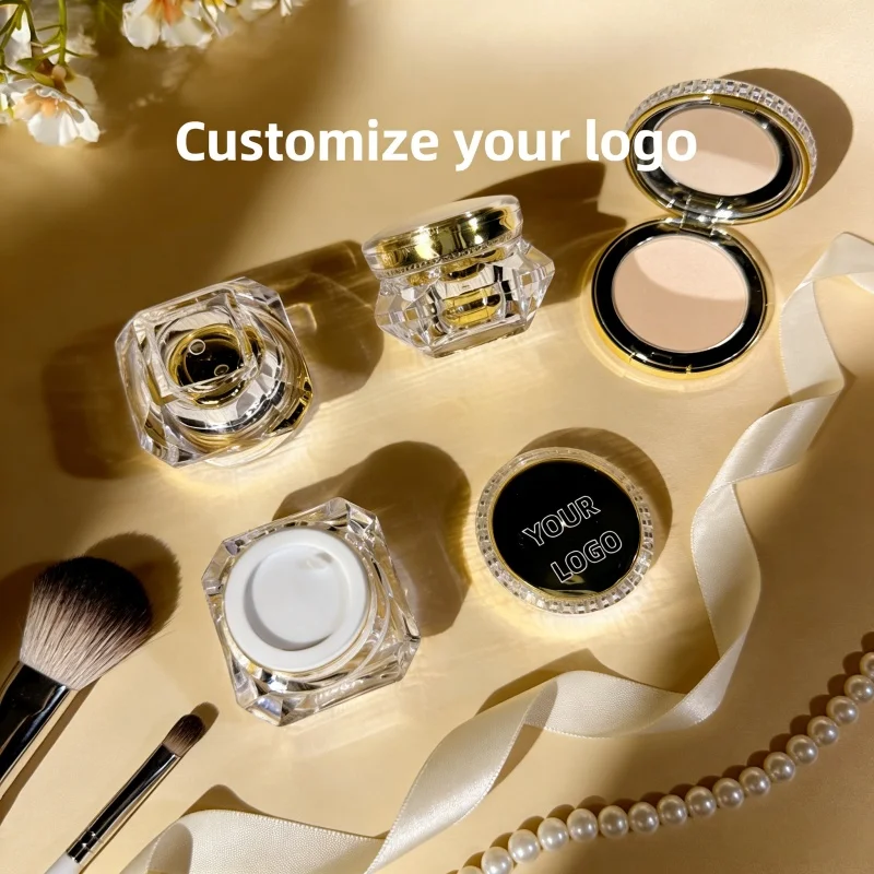 【Logo Custom】50Pcs Customized Luxury All Gold Diamond Acrylic 5g Empty Face Cream Can Container Cosmetic Can Packaging
【Logo Custom】50Pcs Customized Luxury All Gold Diamond Acrylic 5g Empty Face Cream Can Container Cosmetic Can Packaging