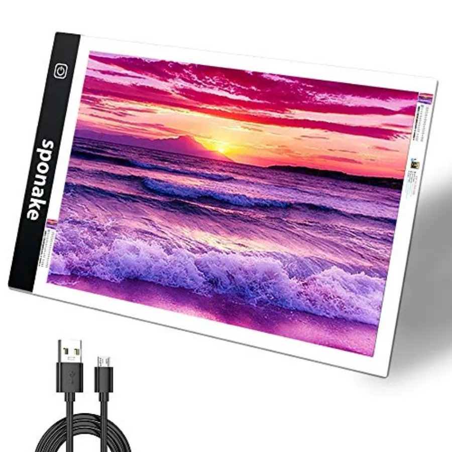 Light Pad for Diamond Painting - Light Board Tracing with 3 Level Brightness Apply to Full Drill and Partial Drill 5D Diamonds
Light Pad for Diamond Painting - Light Board Tracing with 3 Level Brightness Apply to Full Drill and Partial Drill 5D Diamonds