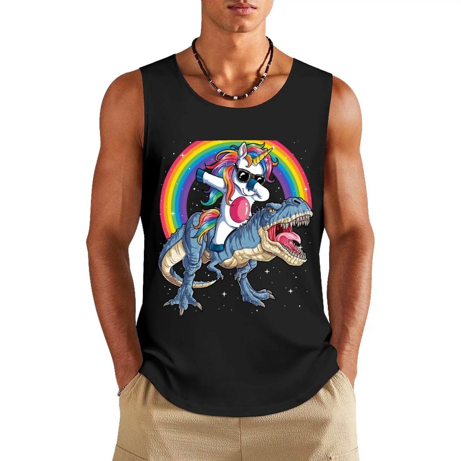 Dabbing Unicorn Riding Dinosaur T rex Shirt for Girls Women Kids Boys Men Unicorn Lover Gift Tank Top
Dabbing Unicorn Riding Dinosaur T rex Shirt for Girls Women Kids Boys Men Unicorn Lover Gift Tank Top