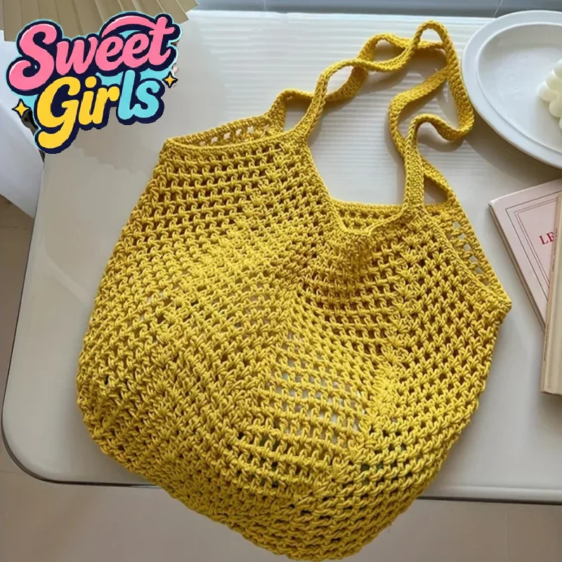 Women's Casual Large Capacity Woven Bag Open-top Beach Tote Breathable Durable Woven Shoulder Bag Travel Bag Handbag
Women's Casual Large Capacity Woven Bag Open-top Beach Tote Breathable Durable Woven Shoulder Bag Travel Bag Handbag