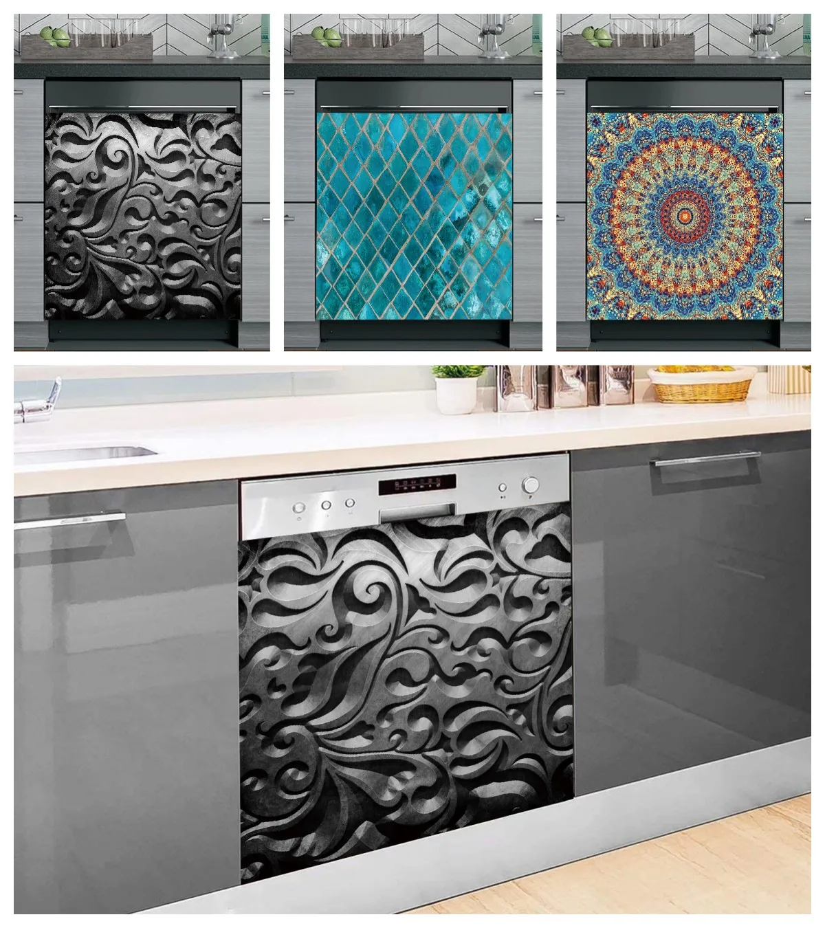 European Style Art Pattern Dishwasher Magnetic Sticker Kitchen Stove Refrigerator Waterproof Wall Sticker Home Decor 65x58.5CM
European Style Art Pattern Dishwasher Magnetic Sticker Kitchen Stove Refrigerator Waterproof Wall Sticker Home Decor 65x58.5CM