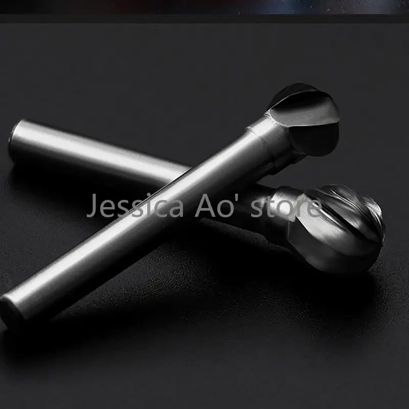 2pcs D6 8 10 12 14 16mm Big Ball End Mills Rough Milling Cutter Coarse Teeth Round Ball Rotary Burr Wood Carving Tools
2pcs D6 8 10 12 14 16mm Big Ball End Mills Rough Milling Cutter Coarse Teeth Round Ball Rotary Burr Wood Carving Tools