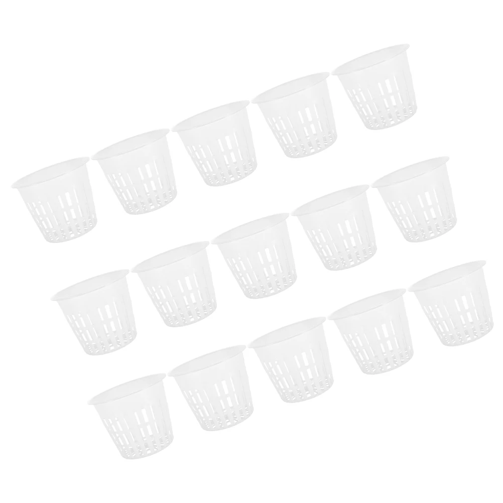 15pcs Planting Baskets 4 Inch Net Pots Nursery Plastic Planter Hydroponic Mesh Cups Slotted Mesh Pot Hydroponic Supplies
15pcs Planting Baskets 4 Inch Net Pots Nursery Plastic Planter Hydroponic Mesh Cups Slotted Mesh Pot Hydroponic Supplies