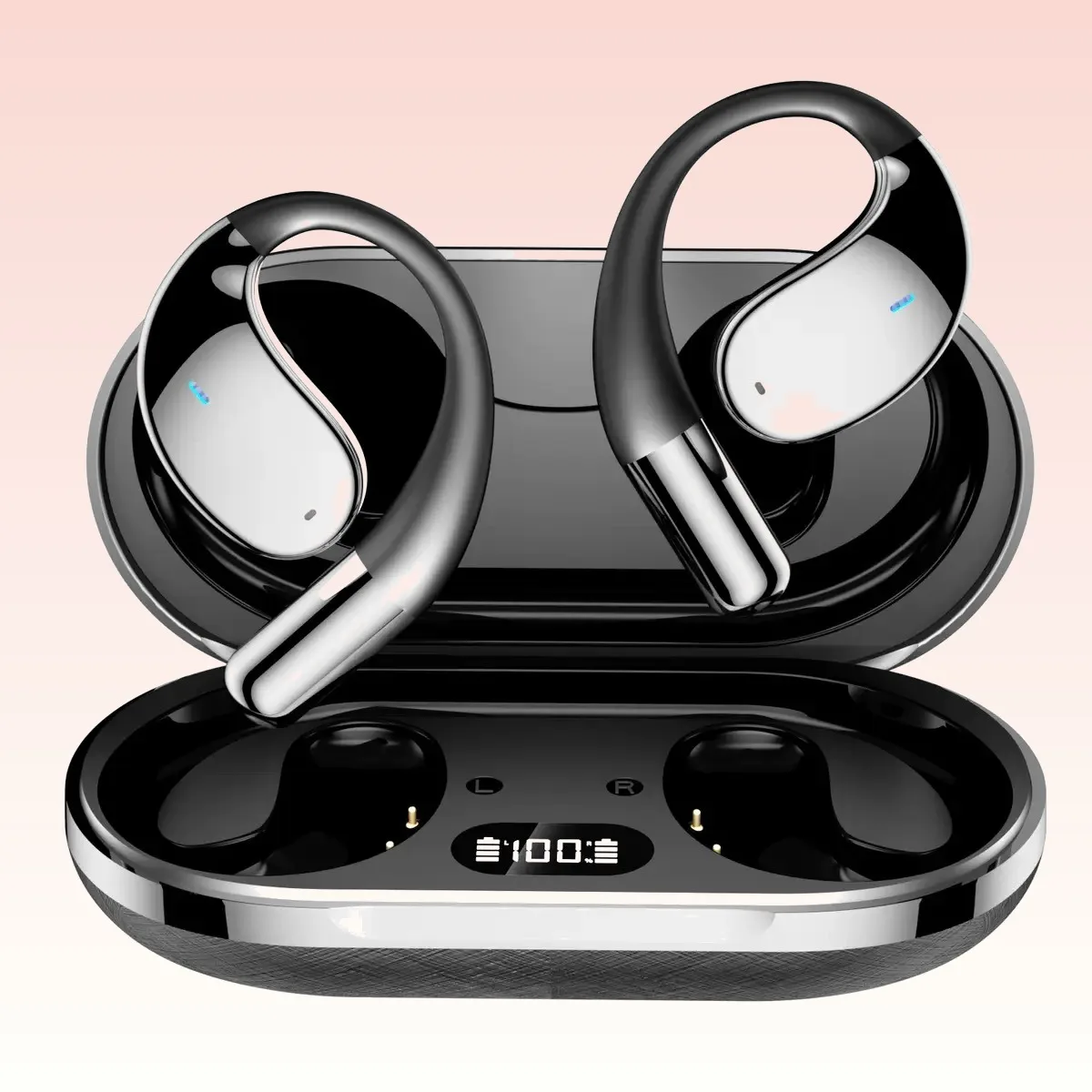 Wireless AI Translation Earbuds 144 Languages OWS Open Ear Bluetooth 5.4 HIFI Bass ENC
Wireless AI Translation Earbuds 144 Languages OWS Open Ear Bluetooth 5.4 HIFI Bass ENC