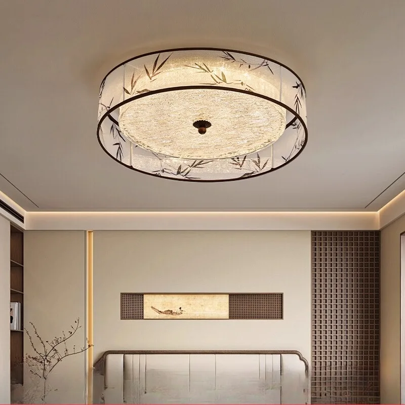 Новые круглые потолочные светильники в китайском стиле для спальни, дизайнерские ретро лампы для защиты глаз в главной спальне, светильники для чайного домика, гостиной
Новые круглые потолочные светильники в китайском стиле для спальни, дизайнерские ретро лампы для защиты глаз в главной спальне, светильники для чайного домика, гостиной