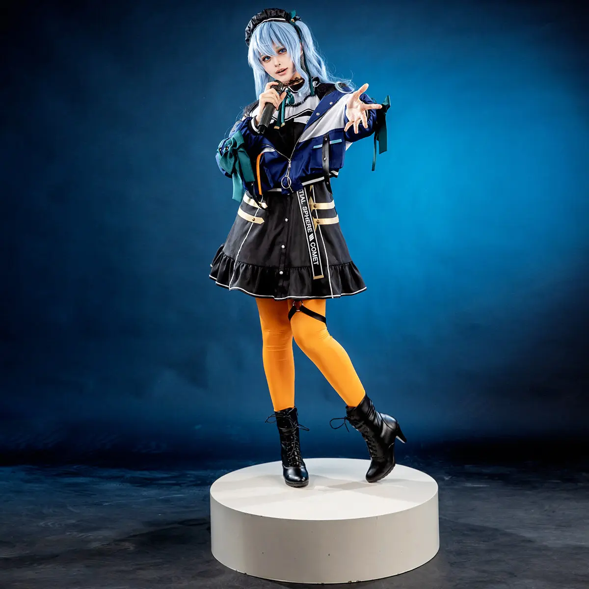 Hololive Vtuber Hoshimachi Suisei Cosplay Costume Women Full Set High Quality Outfit Halloween Comic Con AniMuse
Hololive Vtuber Hoshimachi Suisei Cosplay Costume Women Full Set High Quality Outfit Halloween Comic Con AniMuse