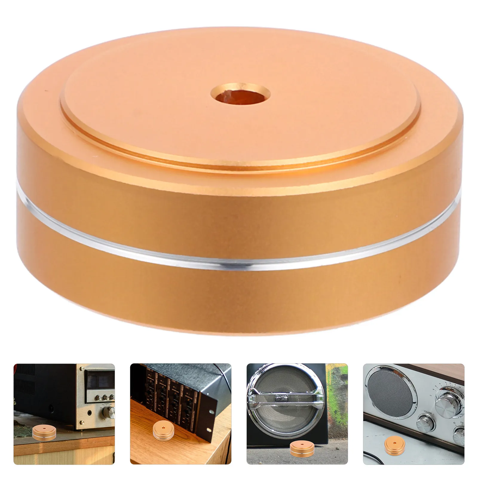 Anti-Slip Vibration Isolation Feet Aluminum Pads For Computer Case Subwoofer Speaker Amplifier Equipment Stability
Anti-Slip Vibration Isolation Feet Aluminum Pads For Computer Case Subwoofer Speaker Amplifier Equipment Stability