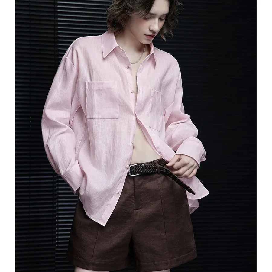 Linen Long Sleeve Shirt Women's Spring Summer New Thin Luxury High-End Feeling Anti-Aging Fashionable Casual Commute Shirt Style
Linen Long Sleeve Shirt Women's Spring Summer New Thin Luxury High-End Feeling Anti-Aging Fashionable Casual Commute Shirt Style