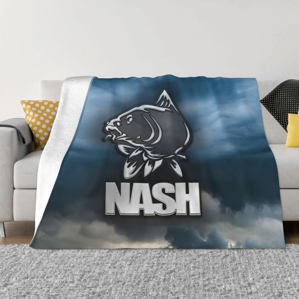 Фланелевое одеяло с логотипом Nash Fishing, снасти для ловли карпа, новинка, одеяло для дома, покрывало 150*125 см
Фланелевое одеяло с логотипом Nash Fishing, снасти для ловли карпа, новинка, одеяло для дома, покрывало 150*125 см