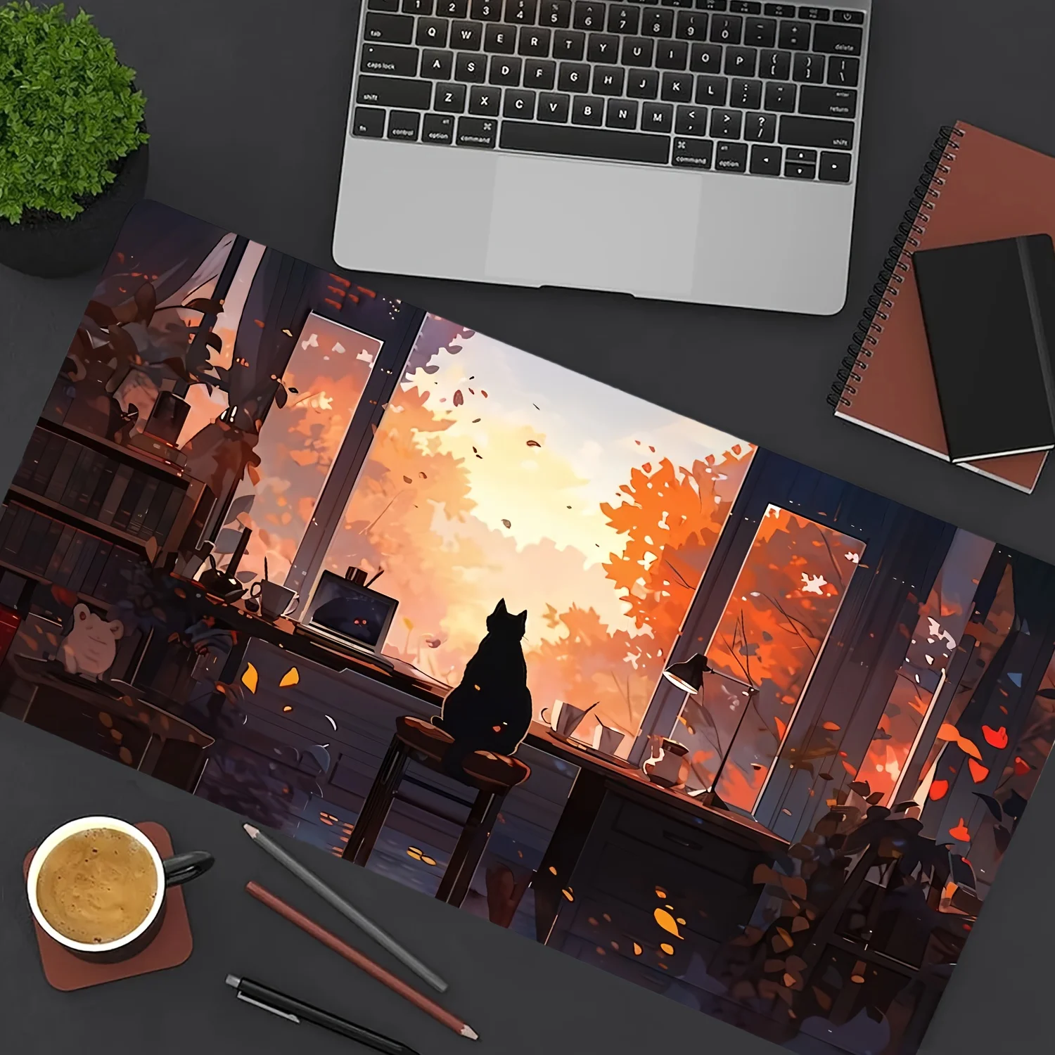 Cartoon Cat-shaped Mouse Pad,autumn Forest Design,large Mouse Pad with Stitched Edges, XXL Keyboard Pad, Perfect for Home Office
Cartoon Cat-shaped Mouse Pad,autumn Forest Design,large Mouse Pad with Stitched Edges, XXL Keyboard Pad, Perfect for Home Office