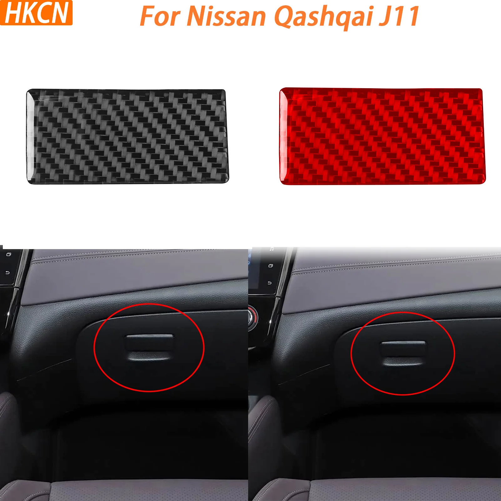 For Nissan Qashqai J11 2017-2021 Car Passenger Side Glove Box Switch Panel Decorative Carbon Fiber Interior Accessory Sticker
For Nissan Qashqai J11 2017-2021 Car Passenger Side Glove Box Switch Panel Decorative Carbon Fiber Interior Accessory Sticker
