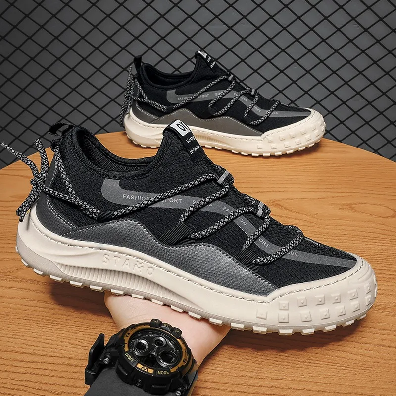 Sneakers for men Mesh Breathable Comfort Casual men shoes Outdoor Non-slip wear-resistant Hiking Climbing Shoe Zapatillas Hombre
Sneakers for men Mesh Breathable Comfort Casual men shoes Outdoor Non-slip wear-resistant Hiking Climbing Shoe Zapatillas Hombre