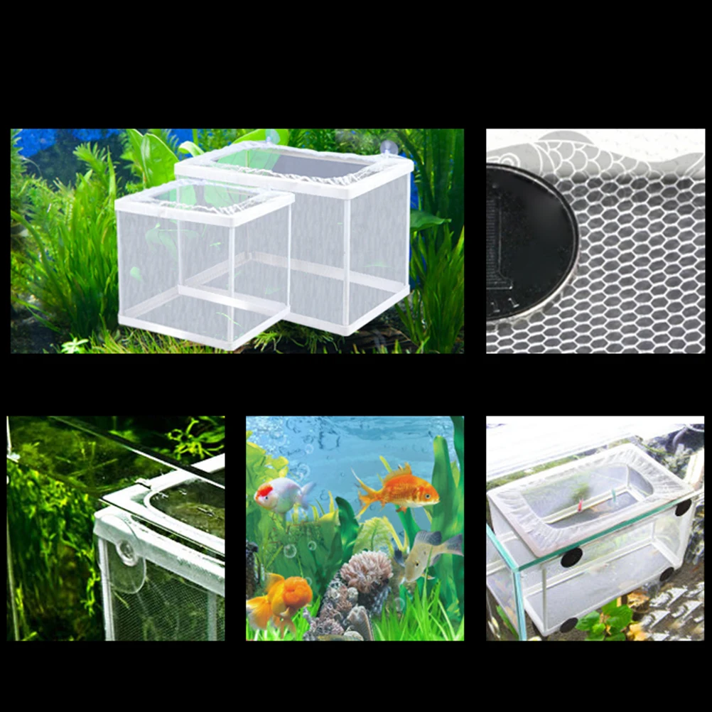 Net Big Size Fry Hatchery Incubator Aquarium Suction Cups Polyester Plastic Frame Survival Rate Increase Separating Aggressive
Net Big Size Fry Hatchery Incubator Aquarium Suction Cups Polyester Plastic Frame Survival Rate Increase Separating Aggressive