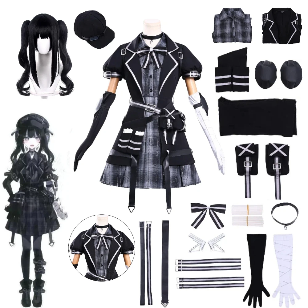 Anime Magical Girl Witch Trial Cosplay Costume Wig Belt Gloves Hair Clip Accessories Sniper Kurobe Nanoha Halloween Game Outfit
Anime Magical Girl Witch Trial Cosplay Costume Wig Belt Gloves Hair Clip Accessories Sniper Kurobe Nanoha Halloween Game Outfit