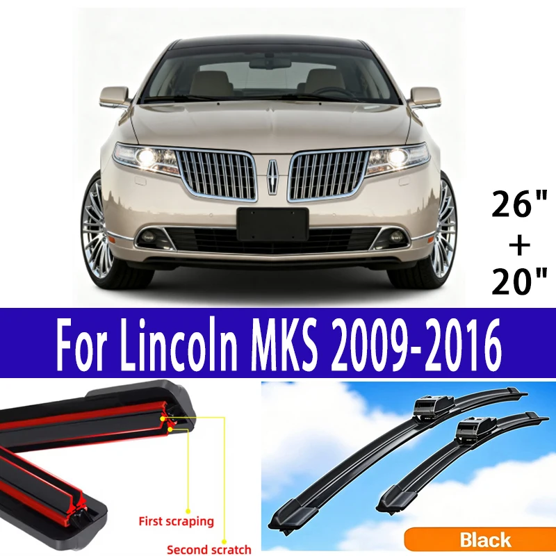 Car Wiper Blade For Lincoln MKS 26"+20" 2009-2016 Auto Windscreen Windshield Wipers Blades Window Wash Fit Pinch Tab Arm
Car Wiper Blade For Lincoln MKS 26"+20" 2009-2016 Auto Windscreen Windshield Wipers Blades Window Wash Fit Pinch Tab Arm