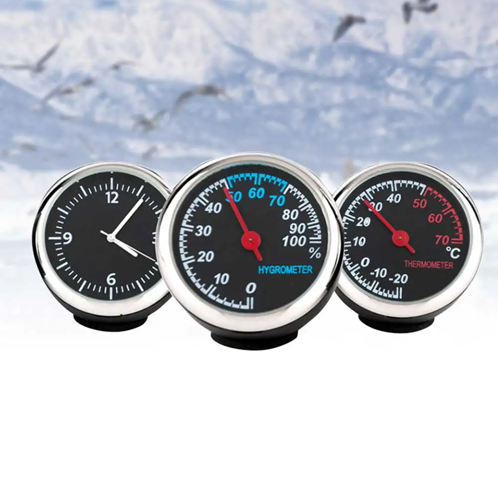Mechanical Meters Luminous Clock Car Hygrometer Dashboard Decor Waterproof Corrosion Resistant Backlit Easy Install Fits Vent
Mechanical Meters Luminous Clock Car Hygrometer Dashboard Decor Waterproof Corrosion Resistant Backlit Easy Install Fits Vent