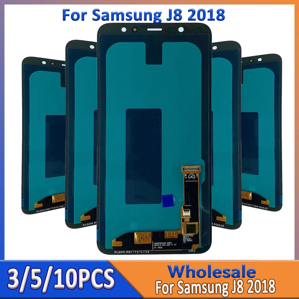 Wholesale 3/5/10 pieces Lot For Samsung J8 2018 LCD Screen With Touch Mount Display J810
Wholesale 3/5/10 pieces Lot For Samsung J8 2018 LCD Screen With Touch Mount Display J810
