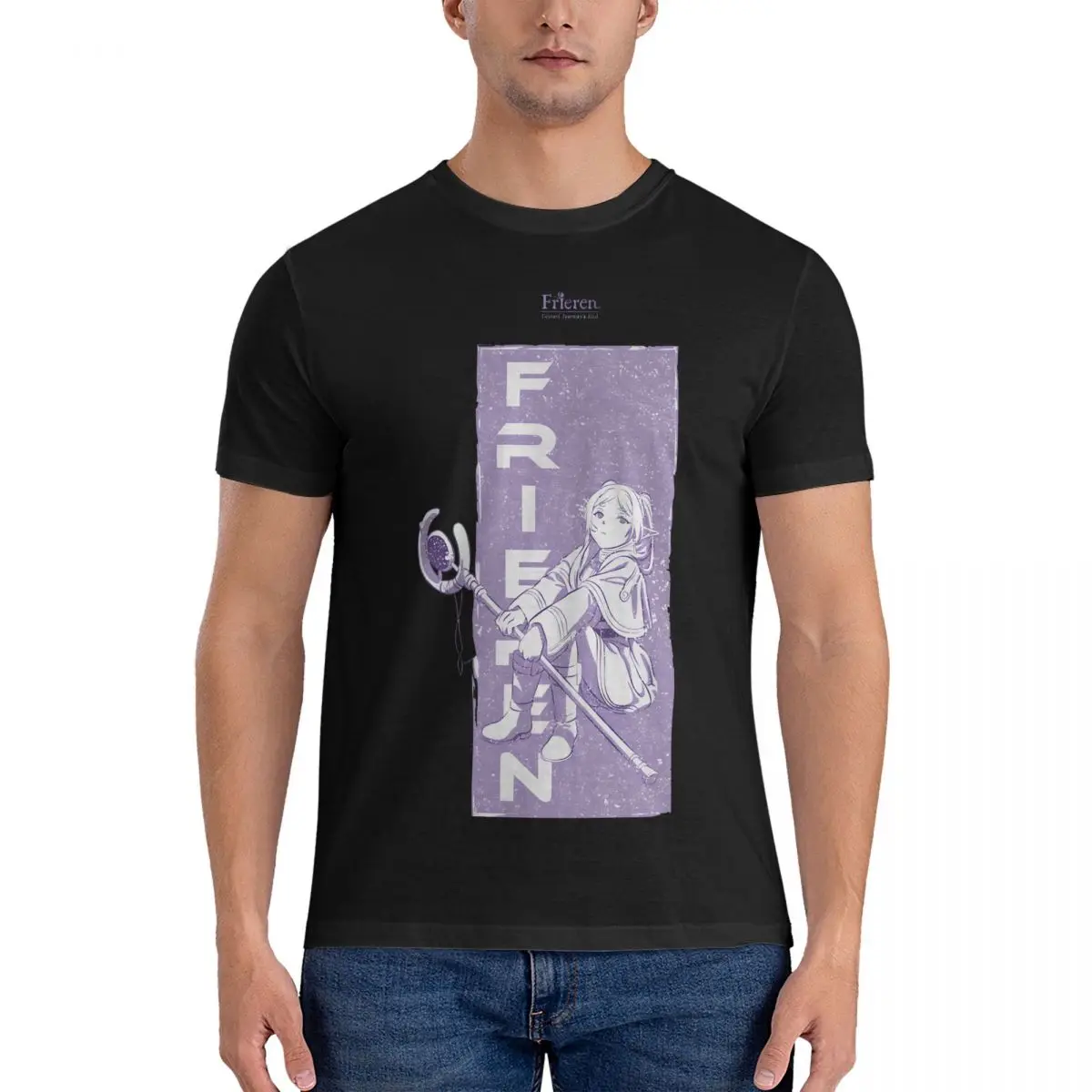 Proficient T Shirt Men's Pure Cotton Funny T-Shirt Crewneck Frieren Beyond Journey's end Tee Shirt Short Sleeve Tops Birthday
Proficient T Shirt Men's Pure Cotton Funny T-Shirt Crewneck Frieren Beyond Journey's end Tee Shirt Short Sleeve Tops Birthday