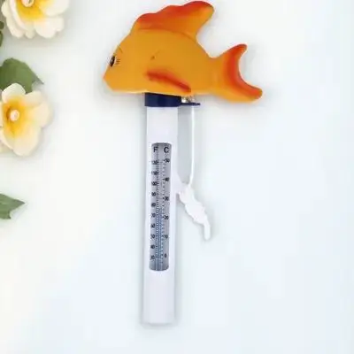 Плавающий термометр для бассейнов Goldfish: быстрое и точное измерение температуры воды для бассейнов, спа и гидромассажных ванн, милый мультяшный дизайн
Плавающий термометр для бассейнов Goldfish: быстрое и точное измерение температуры воды для бассейнов, спа и гидромассажных ванн, милый мультяшный дизайн