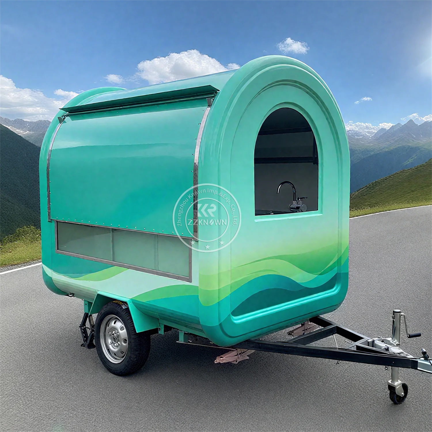 Custom Food Truck Pizza Truck Ice Cream Mobile Kiosk BBQ Coffee Trailer Taco Concession Food Trailer With Serving Window
Custom Food Truck Pizza Truck Ice Cream Mobile Kiosk BBQ Coffee Trailer Taco Concession Food Trailer With Serving Window