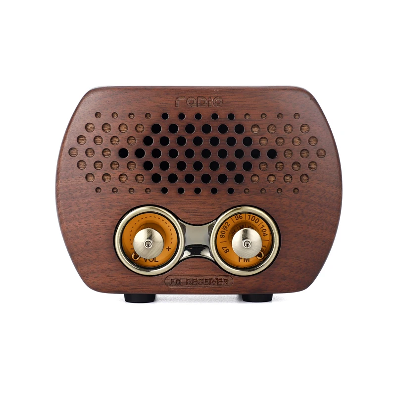 Retro Audio Music Player Wooden Speaker Wireless Mini Speaker Powerful Sound Portable Travel Battery Active Wooden Radio 8W R808
Retro Audio Music Player Wooden Speaker Wireless Mini Speaker Powerful Sound Portable Travel Battery Active Wooden Radio 8W R808