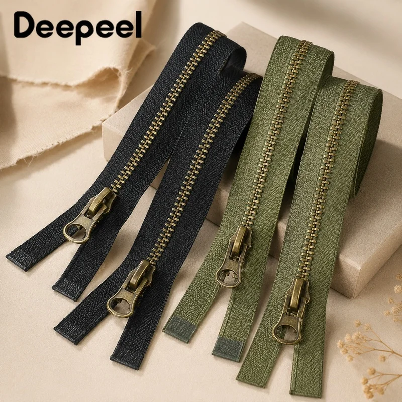 1/2Pcs 8# 12-120cm Metal Zipper Double Sliders Open Closed End for Coat Down Jacket Garment Sewing Repair Accessories Craft Kit
1/2Pcs 8# 12-120cm Metal Zipper Double Sliders Open Closed End for Coat Down Jacket Garment Sewing Repair Accessories Craft Kit