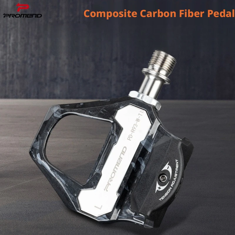 Road bike lock pedal composite carbon fiber ultra light Peilin titanium alloy axis SPD self-locking pedal
Road bike lock pedal composite carbon fiber ultra light Peilin titanium alloy axis SPD self-locking pedal
