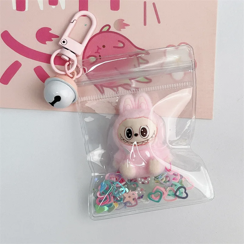 New Labubu Keychain Pendant Transparent Schoolbag Decor Cartoon Couple Cell Phone Chain Women and Men Gifts
New Labubu Keychain Pendant Transparent Schoolbag Decor Cartoon Couple Cell Phone Chain Women and Men Gifts