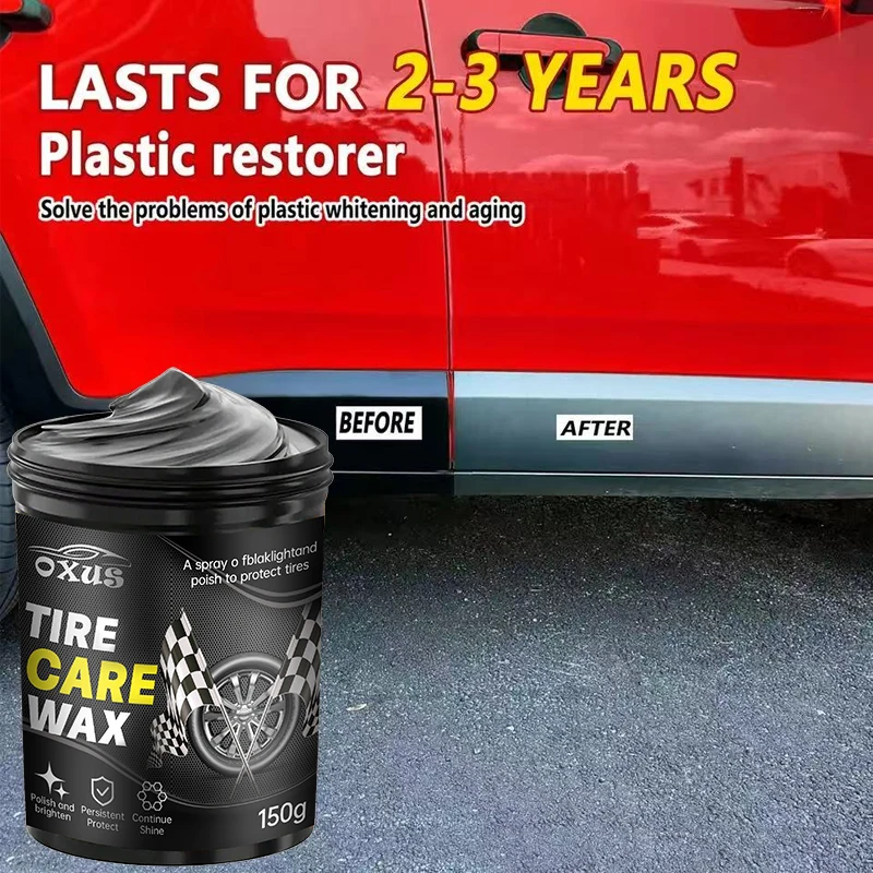 Воск для блеска и восстановления покрытия шин 150 г – Долговечное средство для придания блеска и защиты от старения автомобильных шин, средство для ухода за черным покрытием
Воск для блеска и восстановления покрытия шин 150 г – Долговечное средство для придания блеска и защиты от старения автомобильных шин, средство для ухода за черным покрытием