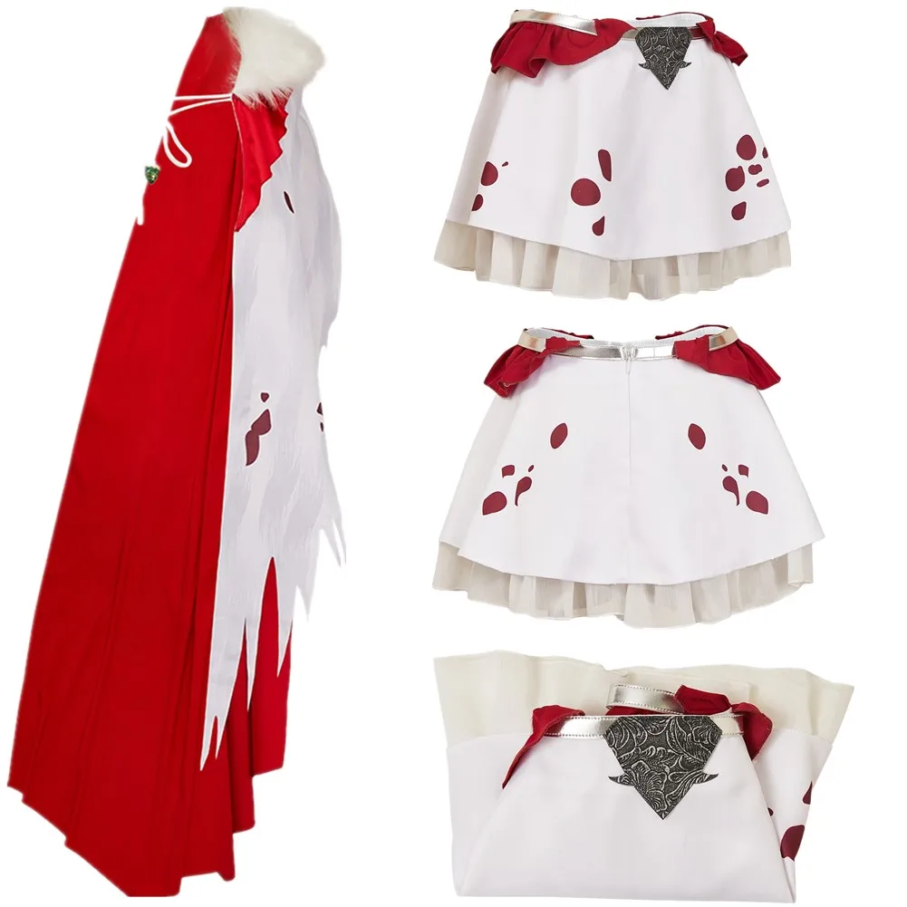 Костюм для косплея для взрослых Hunter Wilds Lala Barina, игровой плащ, халат, женские юбки, наряды на Хэллоуин, карнавал, вечерние фантазийный костюм
Костюм для косплея для взрослых Hunter Wilds Lala Barina, игровой плащ, халат, женские юбки, наряды на Хэллоуин, карнавал, вечерние фантазийный костюм