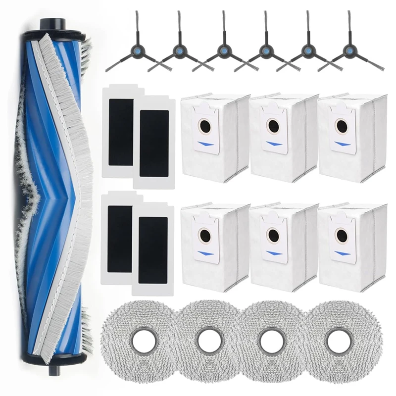Запчасти для робота-пылесоса ECOVACS DEEBOT T30s, комплект аксессуаров, замена робота, основная боковая щетка, фильтры, мешки для пыли для швабры-розничная торговля
Запчасти для робота-пылесоса ECOVACS DEEBOT T30s, комплект аксессуаров, замена робота, основная боковая щетка, фильтры, мешки для пыли для швабры-розничная торговля