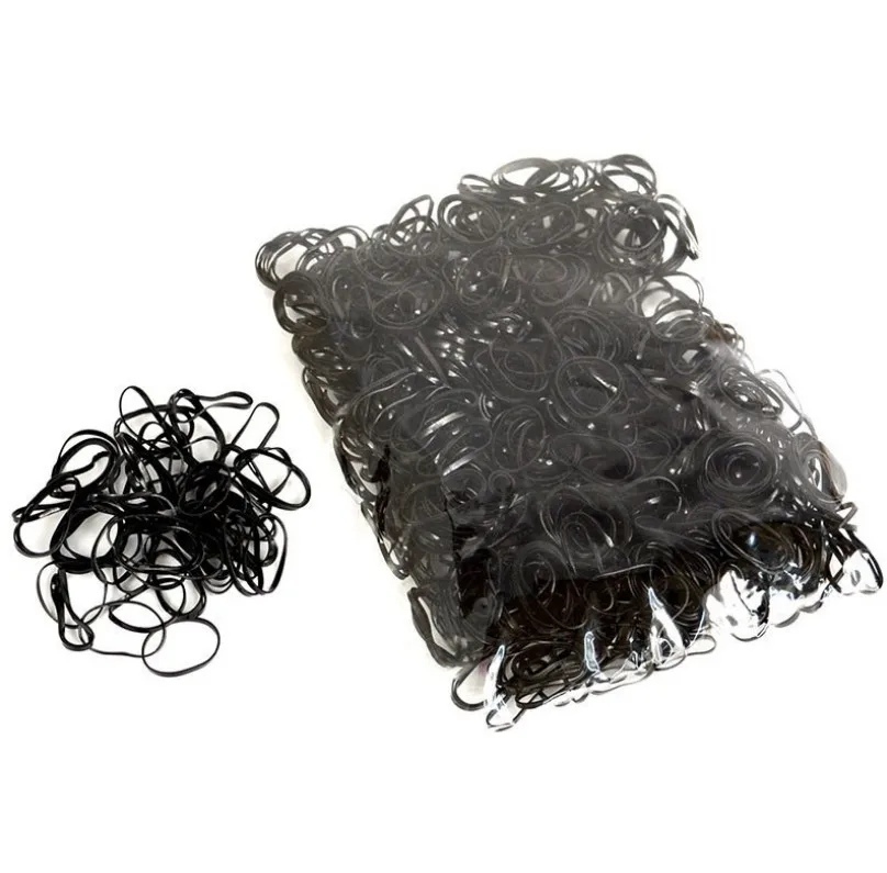 mini elastic rubber hair bands 1000PCS Disposable Black Elastic Hair Band Rope For Kids Girl Hair Accessories Scrunchy Gum
mini elastic rubber hair bands 1000PCS Disposable Black Elastic Hair Band Rope For Kids Girl Hair Accessories Scrunchy Gum