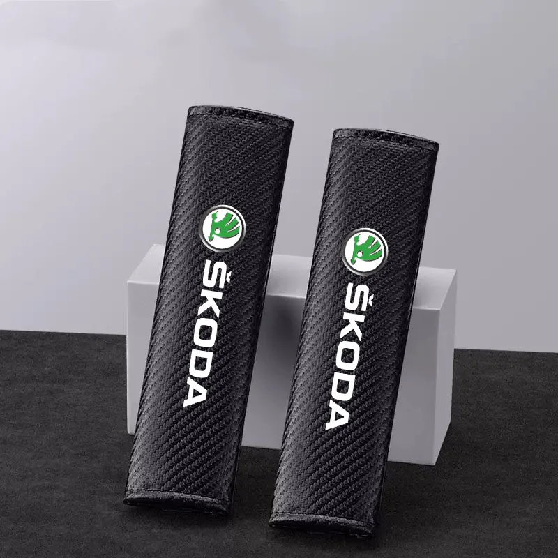 2Pcs Carbon Fiber Car Seatbelt Shoulder Protector Cover Safety Belt Ornament for Skoda Octavia Kamiq Kodiaq Karoq Accessories
2Pcs Carbon Fiber Car Seatbelt Shoulder Protector Cover Safety Belt Ornament for Skoda Octavia Kamiq Kodiaq Karoq Accessories