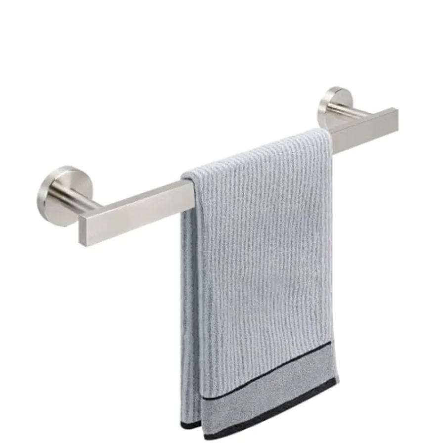 16 Inch Bath Towel Bar 13" Usable Length,SUS304 Stainless Steel Towel Rack Holder Wall Mounted, Modern Shower Rod for Compact B
16 Inch Bath Towel Bar 13" Usable Length,SUS304 Stainless Steel Towel Rack Holder Wall Mounted, Modern Shower Rod for Compact B