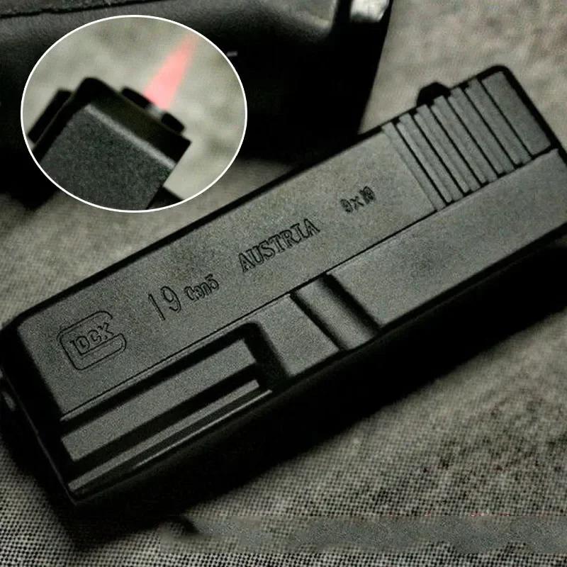 Tactical GLOCK G19 P226 Inflatable Replaceable Windproof Fire Engine Lighter Case IPSC Outdoor Camping Multifunctional Lighter
Tactical GLOCK G19 P226 Inflatable Replaceable Windproof Fire Engine Lighter Case IPSC Outdoor Camping Multifunctional Lighter