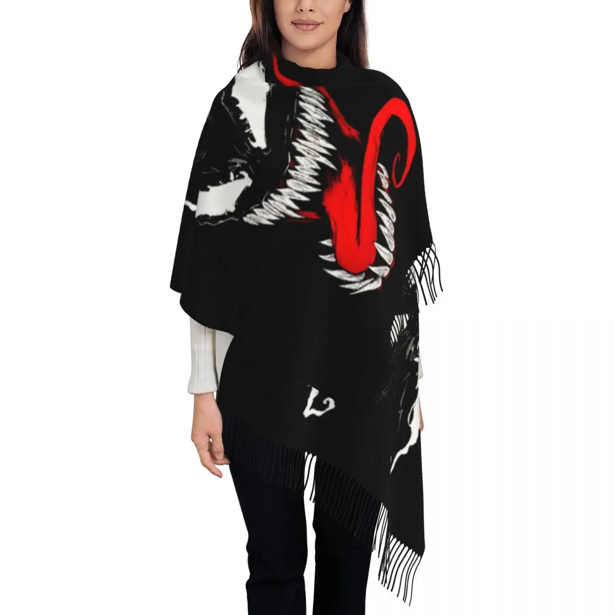 Custom Scarf Wrap Women Long Winter Warm Tassel Shawl Unisex Comic Film Scarves
Custom Scarf Wrap Women Long Winter Warm Tassel Shawl Unisex Comic Film Scarves