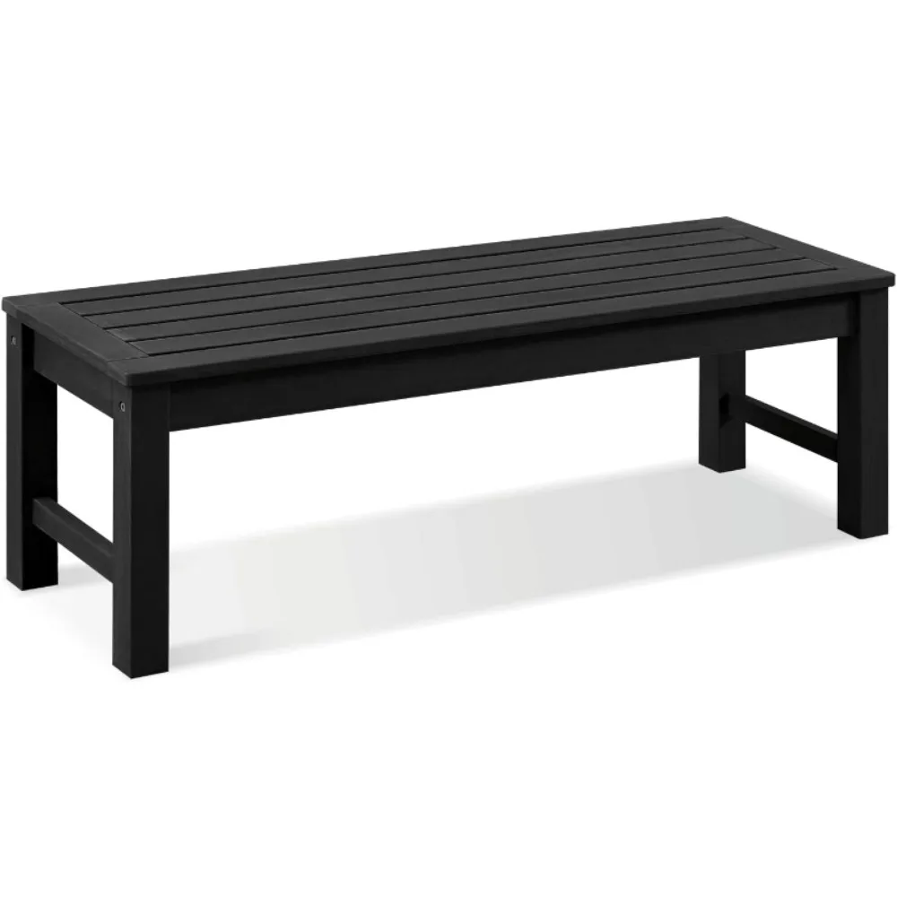 Knight Bench, Two Person Outdoor Poly Lumber Patio Backless Bench, Weatherproof Garden Bench That Never Rot and Fade
Knight Bench, Two Person Outdoor Poly Lumber Patio Backless Bench, Weatherproof Garden Bench That Never Rot and Fade
