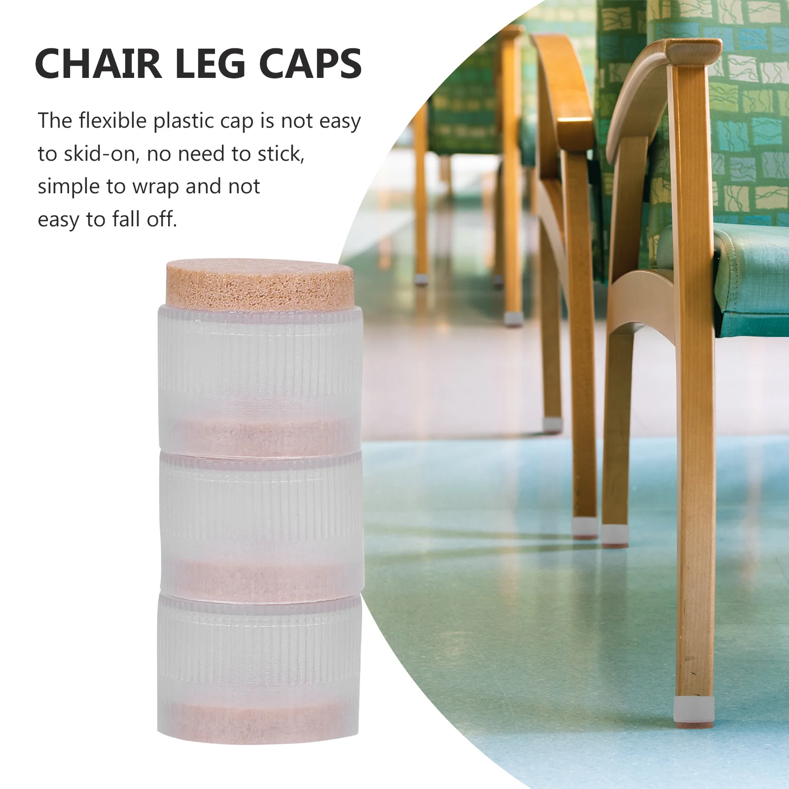 10Pcs Chair Feet Protectors Transparent Plastic Felt Chair Leg Pads Non-Skid Floor Covers for Hard Floors Table Leg Protective
10Pcs Chair Feet Protectors Transparent Plastic Felt Chair Leg Pads Non-Skid Floor Covers for Hard Floors Table Leg Protective