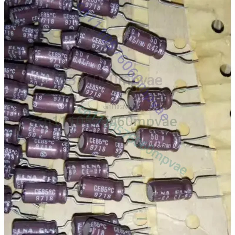 30PCS Original Japanese ELNA 50V 0.47UF CE-BP non-polar brown audio electrolytic capacitor 5X11
30PCS Original Japanese ELNA 50V 0.47UF CE-BP non-polar brown audio electrolytic capacitor 5X11