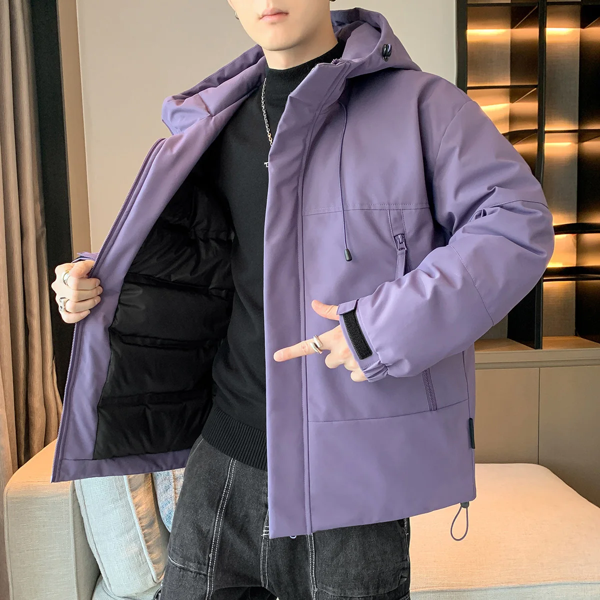 New 2023 Winter Men's Solid Color White Duck Down Jackets Outwear Warm Loose Hooded Puffer Coat Outdoor Oversized Parkas Clothes
New 2023 Winter Men's Solid Color White Duck Down Jackets Outwear Warm Loose Hooded Puffer Coat Outdoor Oversized Parkas Clothes