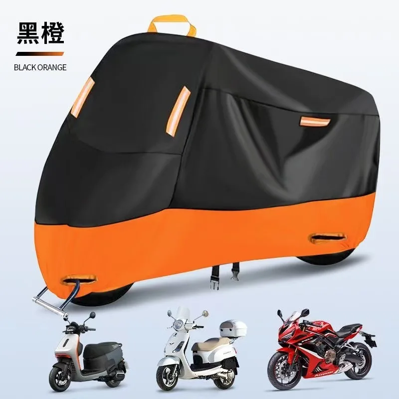 All-Weather 190T Motorcycle Cover Waterproof UV Protection Outdoor Bicycle Storage Cover
All-Weather 190T Motorcycle Cover Waterproof UV Protection Outdoor Bicycle Storage Cover