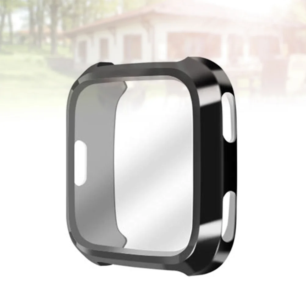 Watch Protective Case TPU Silicone Watch Shell Anti-Scratch Sports Accessories Compatible with Fitbit Black
Watch Protective Case TPU Silicone Watch Shell Anti-Scratch Sports Accessories Compatible with Fitbit Black