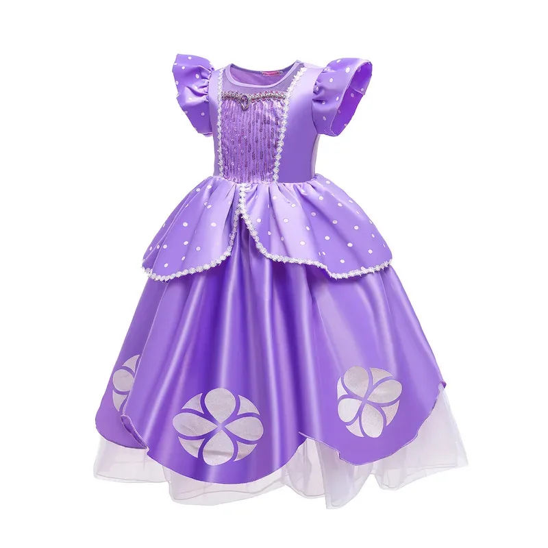 Sky01 Girls Princess Sofia Dress Toddler Girl Halloween Sophia Cosplay Party Costume Child Kids Carnival Birthday Party FanWd01@
Sky01 Girls Princess Sofia Dress Toddler Girl Halloween Sophia Cosplay Party Costume Child Kids Carnival Birthday Party FanWd01@