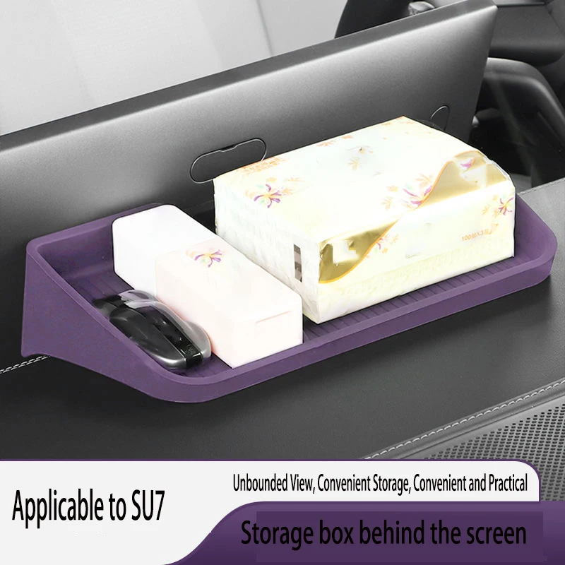Suitable For Xiaomi SU7 Storage Box Screen ETC Bracket Tray Car Center Control Tissue Box Accessories
Suitable For Xiaomi SU7 Storage Box Screen ETC Bracket Tray Car Center Control Tissue Box Accessories