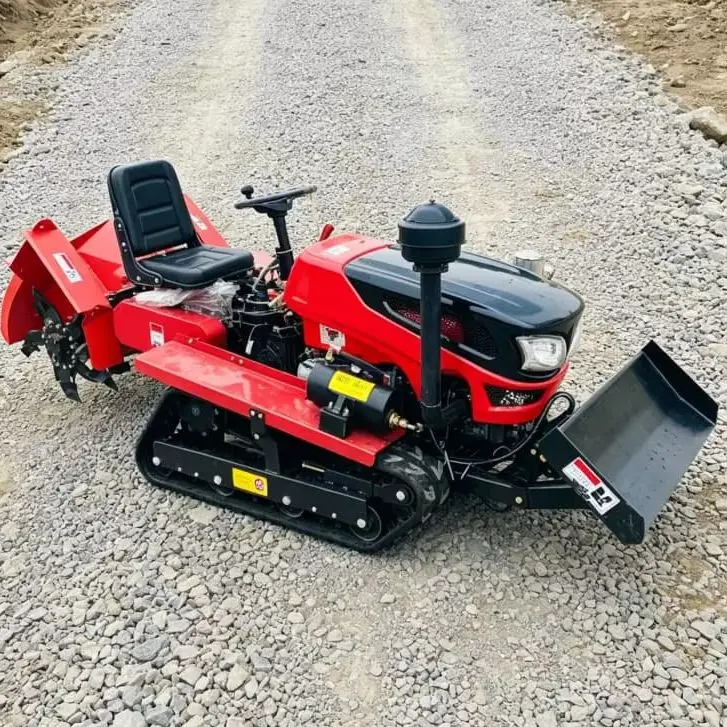 Customized 2026 New Model Crawler Rotary Tiller,Energy-saving Crawler Rotary Tiller, High-efficiency Rotary Tractor for Farmland
Customized 2026 New Model Crawler Rotary Tiller,Energy-saving Crawler Rotary Tiller, High-efficiency Rotary Tractor for Farmland