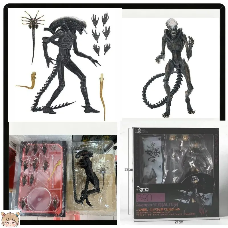 NECA 51742 Alien Romulus Ultimate Xenomorph 9 Inch Action Figure with Replaceable Hands Facehugger Collectible Model Toys
NECA 51742 Alien Romulus Ultimate Xenomorph 9 Inch Action Figure with Replaceable Hands Facehugger Collectible Model Toys