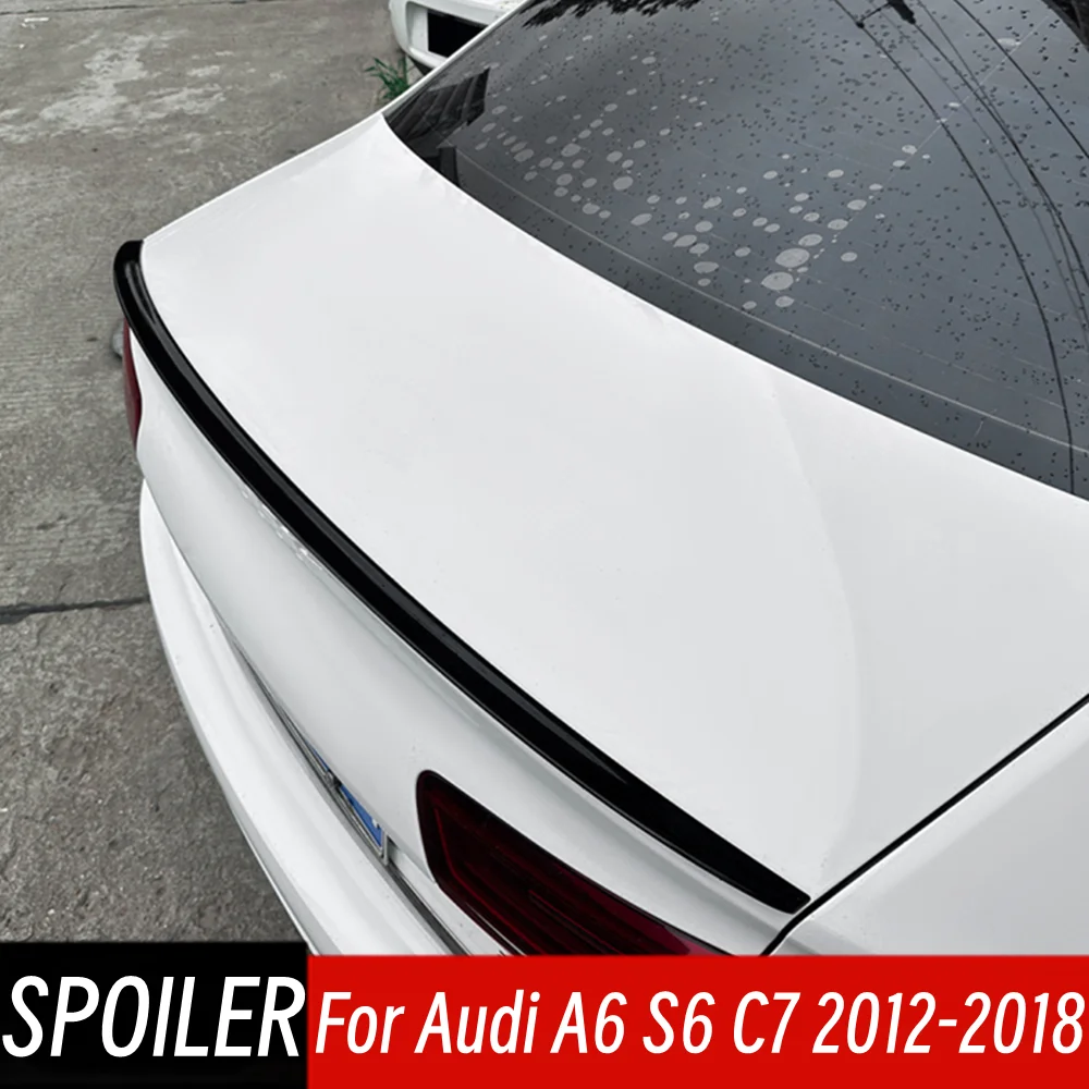 Performance Version Spoiler For 2012-2018 For Audi A6 S6 C7 Rear Trunk Lid ABS Carbon Spoiler Wings Car Exterior Accessorie Part
Performance Version Spoiler For 2012-2018 For Audi A6 S6 C7 Rear Trunk Lid ABS Carbon Spoiler Wings Car Exterior Accessorie Part