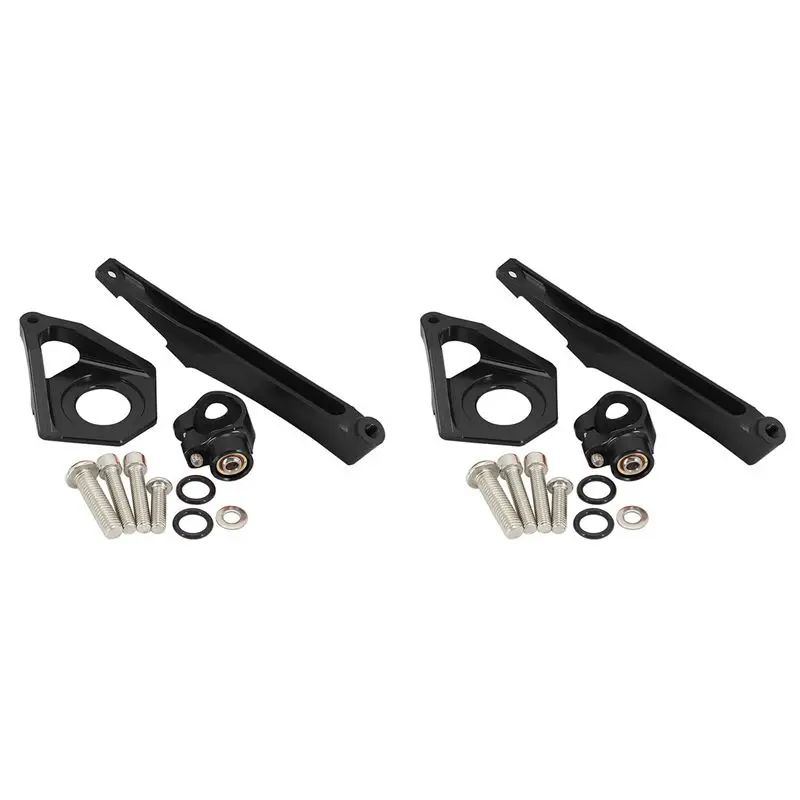 2X Motorcycle Steering Stabilizer Damper Mounting Bracket Kit For YZF-R6 YZF600 2003 2004 2005 Black-A08Q
2X Motorcycle Steering Stabilizer Damper Mounting Bracket Kit For YZF-R6 YZF600 2003 2004 2005 Black-A08Q