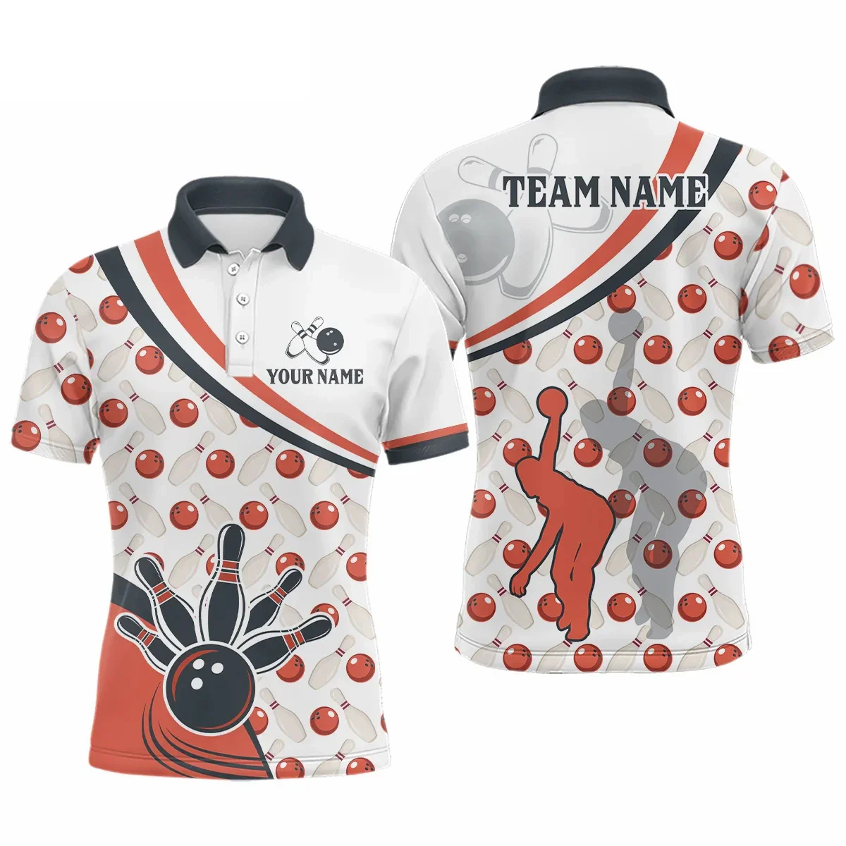 Funny 3D Bowling League Jerseys Shirts Custom Name Print Men's Polo T-Shirts Fashion Lapel Short Sleeve Summer Sports Loose Tops
Funny 3D Bowling League Jerseys Shirts Custom Name Print Men's Polo T-Shirts Fashion Lapel Short Sleeve Summer Sports Loose Tops